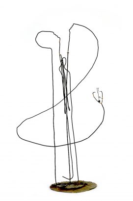 Adam Eve et le serpent. 2015 - Roland Roure - FLAIR Galerie