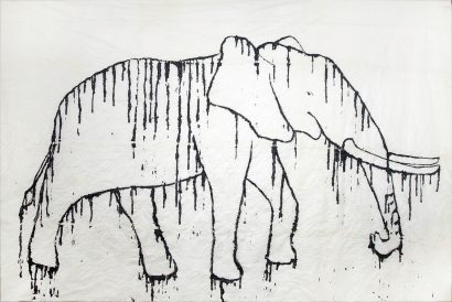Eléphant blanc. 2015 - Caroline Desnoëttes - FLAIR Galerie