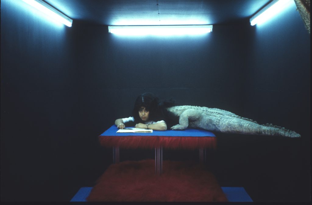 La femme croco, Paris. 2000 - Dolorès Marat